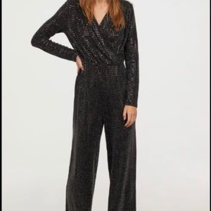 *SOLD* NWT H&M sequin jumpsuit - small